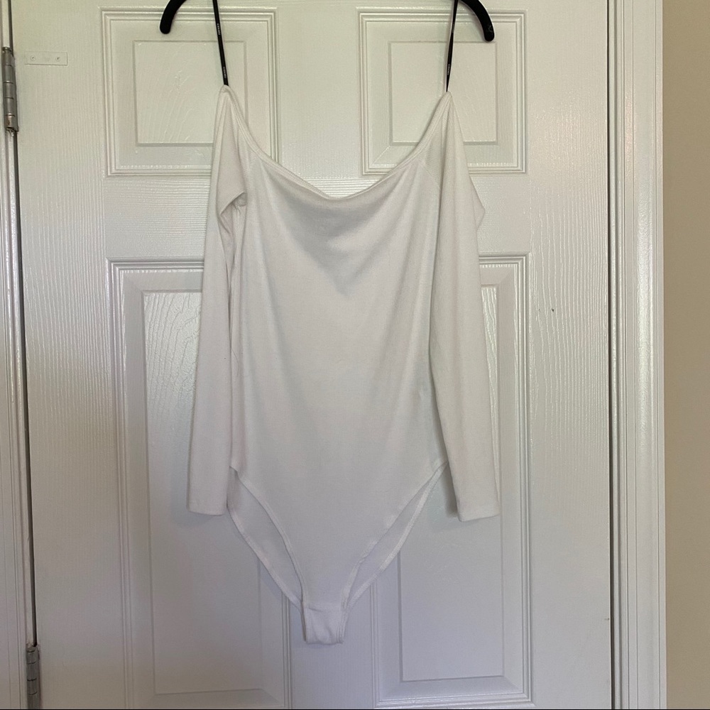 Forever 21 off the shoulder body suit